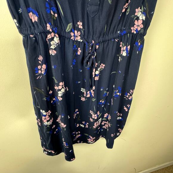 41 Hawthorn Claira Tie Waist Dress - Navy Blue NWT Size Small - Picture 4 of 8